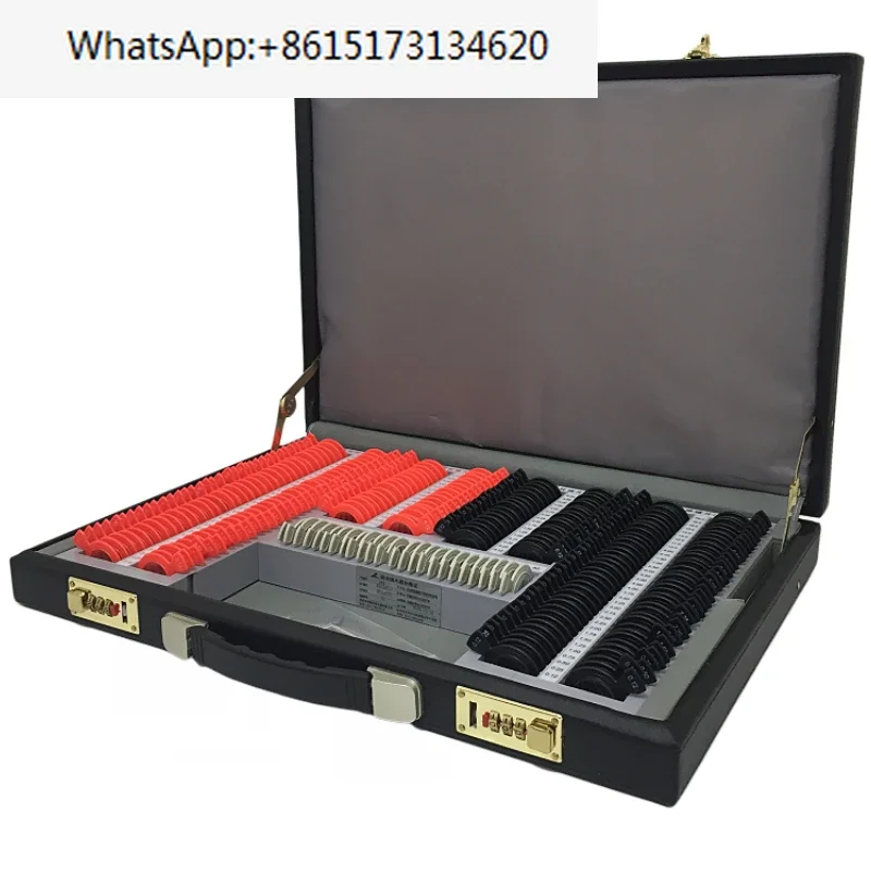 メガネ検眼装置眼科検眼レンズボックス検眼ボックスインサートボックス検査ディスク Huahui 266 プラスチックリング