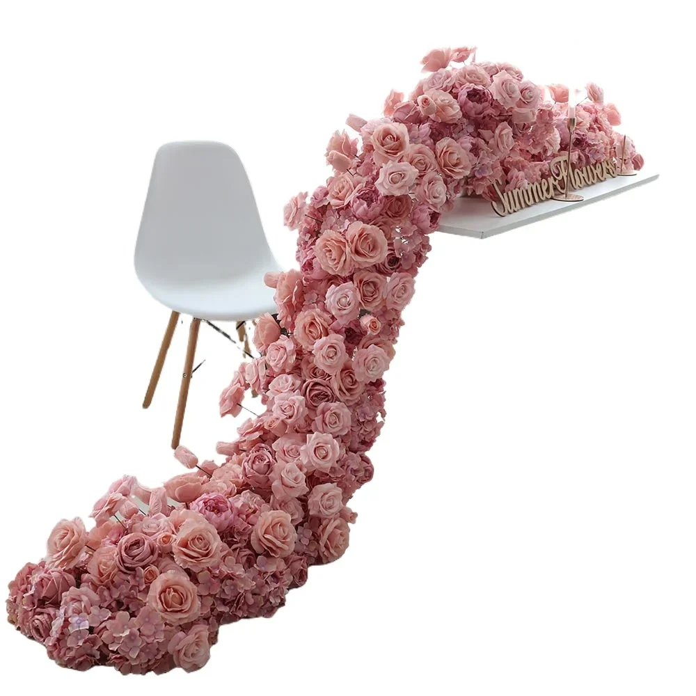 

Hot Sale Table Ornaments, Flower Runners, Flowers, Artificial Flowers, Table Rows, Wedding Decorations, Arches, Wedding Parties