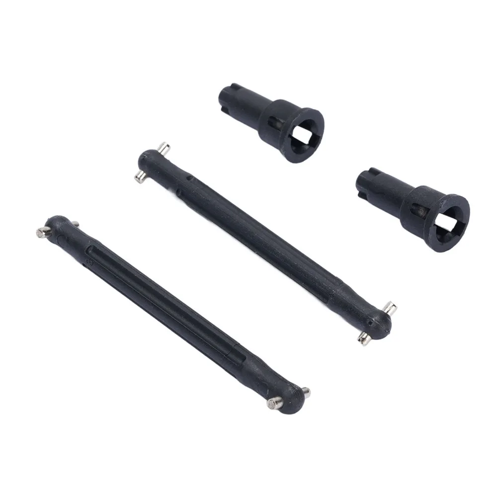 

2Pcs/Set High Load Bearing RC Car Drive Shaft Enhanced Performance Black Rear Drive Shaft for 16101/16102/16103/16201 RC Car
