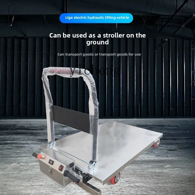 Electric Truck Hydraulic Lifting Plate Construction Site Electric Cart Warehouse Loading And Unloading Artifactx24