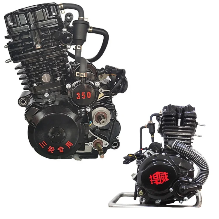 CG350 350CC Single Cylinder 4 Stroke Water Cooled Engine Assembly, For Motorcycles And Heavy Load Cargo Tricycles