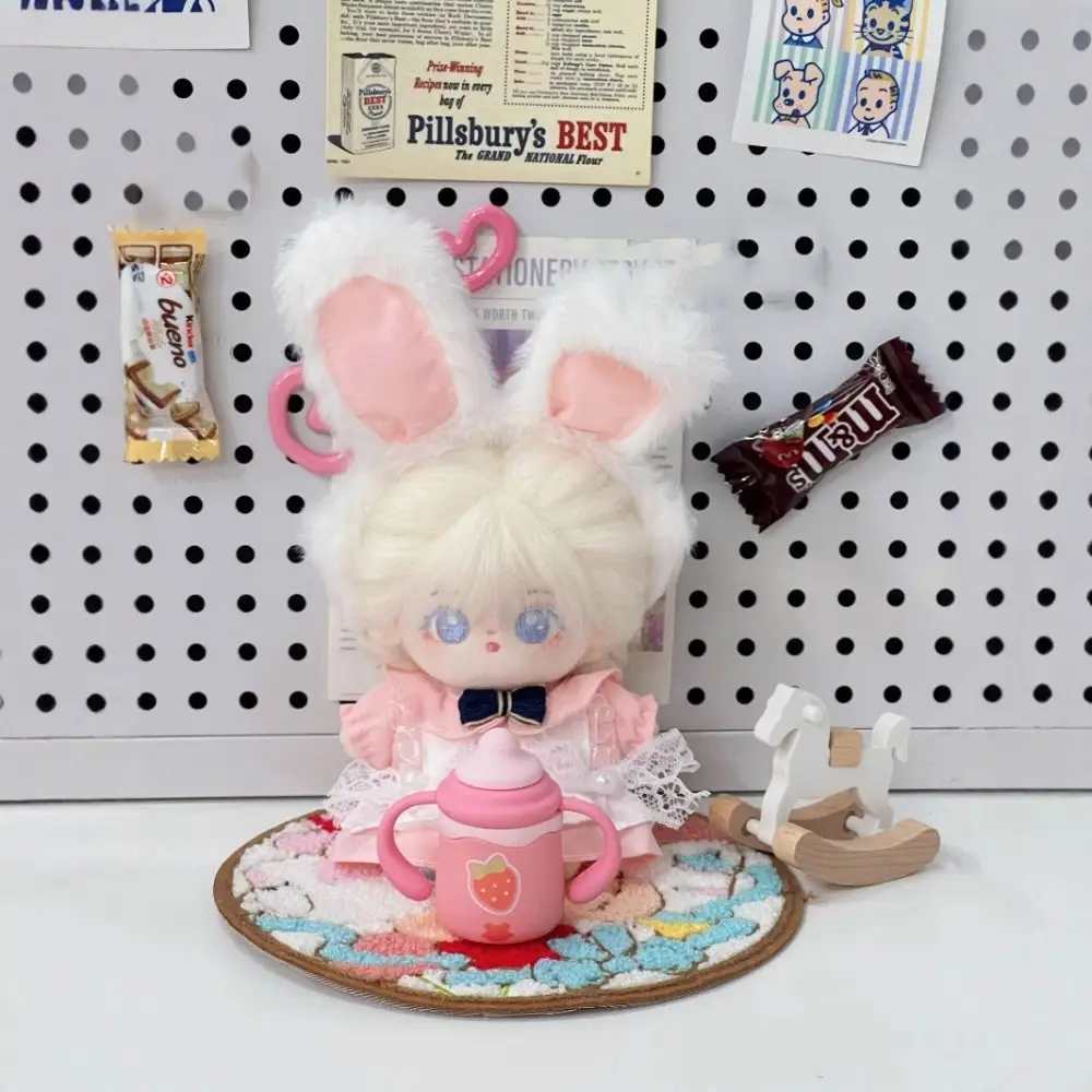 بذلة لطيفة 20 سم ملابس قطنية ثوب فضفاض ملابس قطنية كرتونية ملابس صغيرة إكسسوارات قطنية