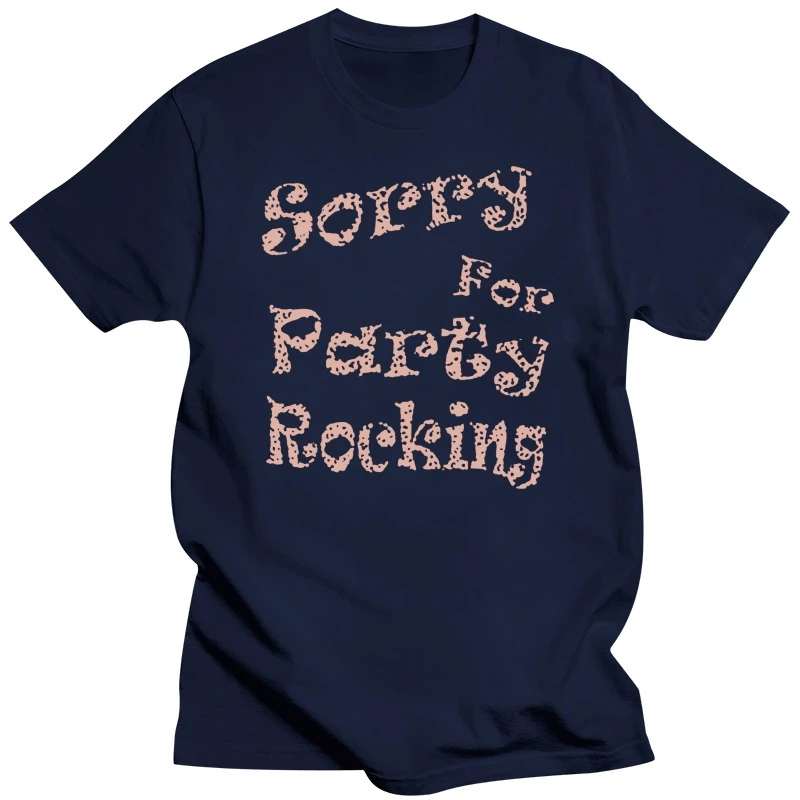 LMFAO SORRY FOR PARTY ROCKING SHUFFLIN T SHIRT with  PRINT SIZE S XXL