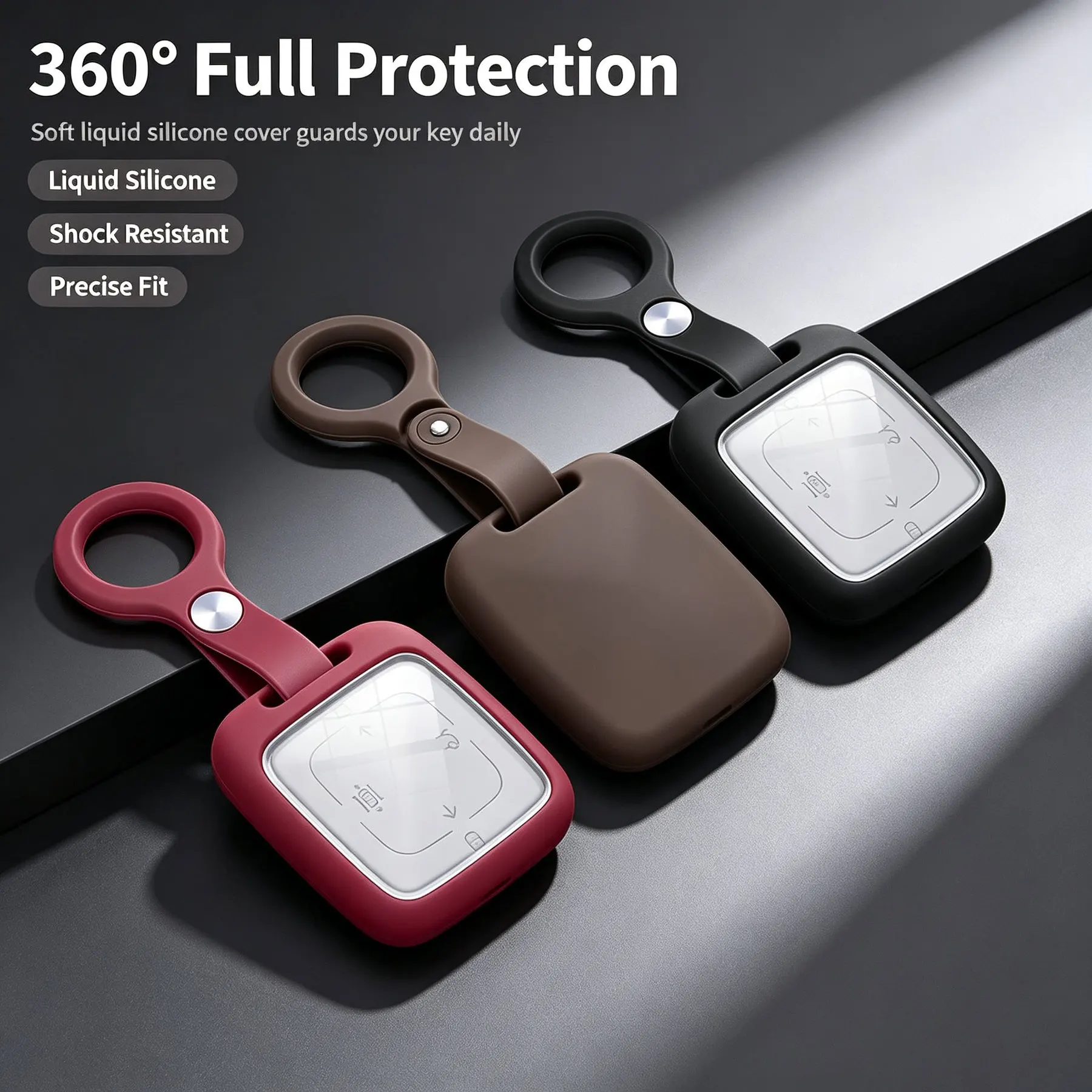 Silicone Car Flip Key Case Cover Fob For ZEEKR X 001 007 009 7X MIX Extremely Krypton Car Smart Remote Keychain Protector Shell