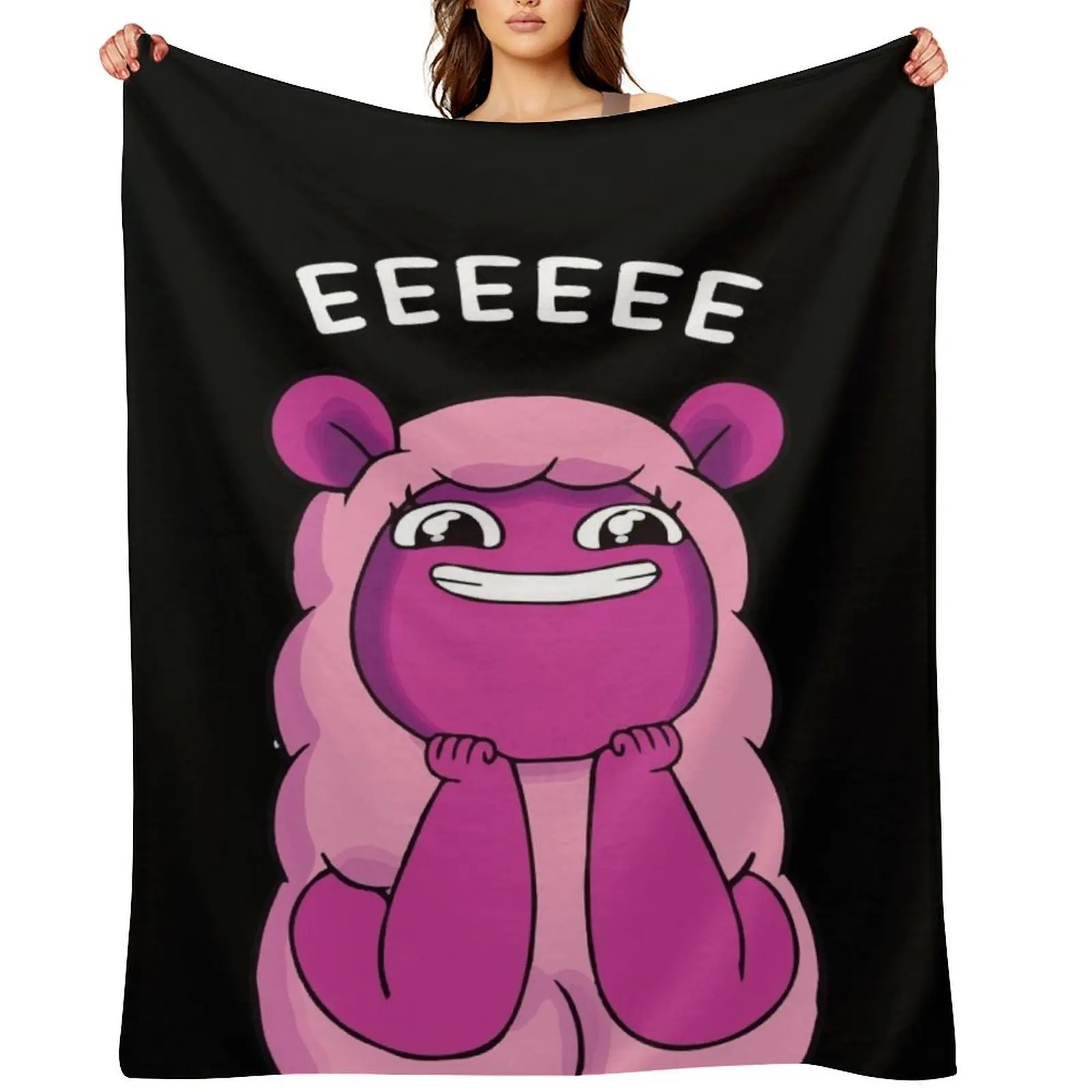 

Centaurworld EEEEEE Throw Blanket Soft Plaid Heavy Vintage Giant Sofa Blankets