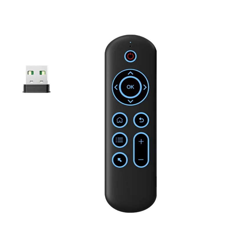

GOB-oFlying Мышь 2,4G + Bluetooth Двойная модель Красочная подсветка Клавиатура Интеллектуальный пульт дистанционного управления ТВ-приставка Пульт дистанционного управления