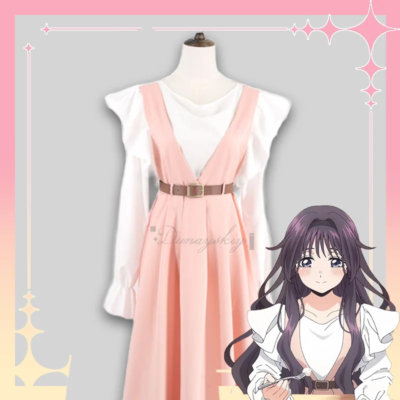 Bunga Wangi Mekar dengan Martabat Waguri Kaoruko Kostum Cosplay Wig Kostum Cosplay Seragam JK Panjang Karnaval Halloween