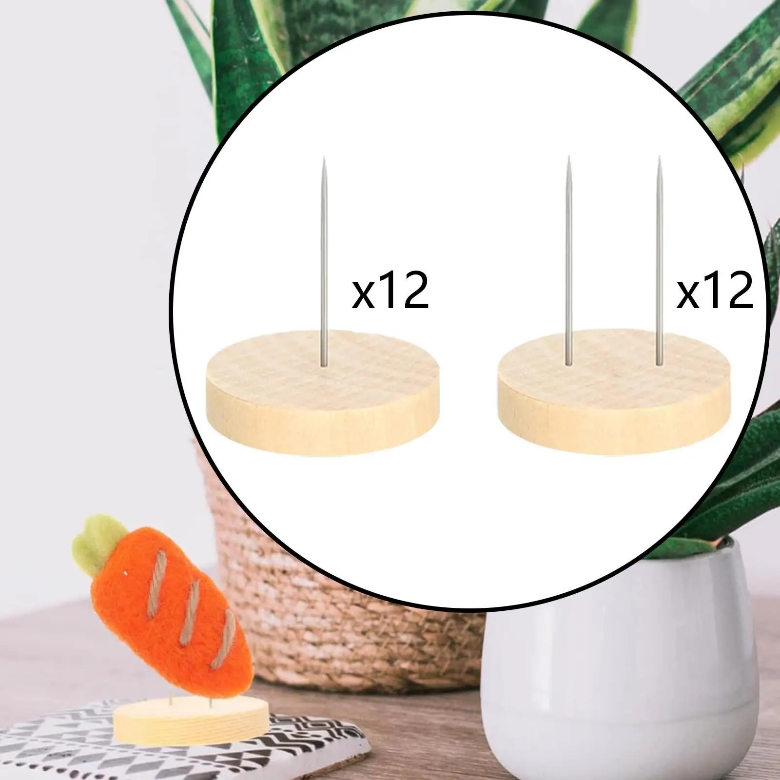 24 قطعة من حوامل عرض دمى الكروشيه DIY رفوف تخزين عملية للديكور