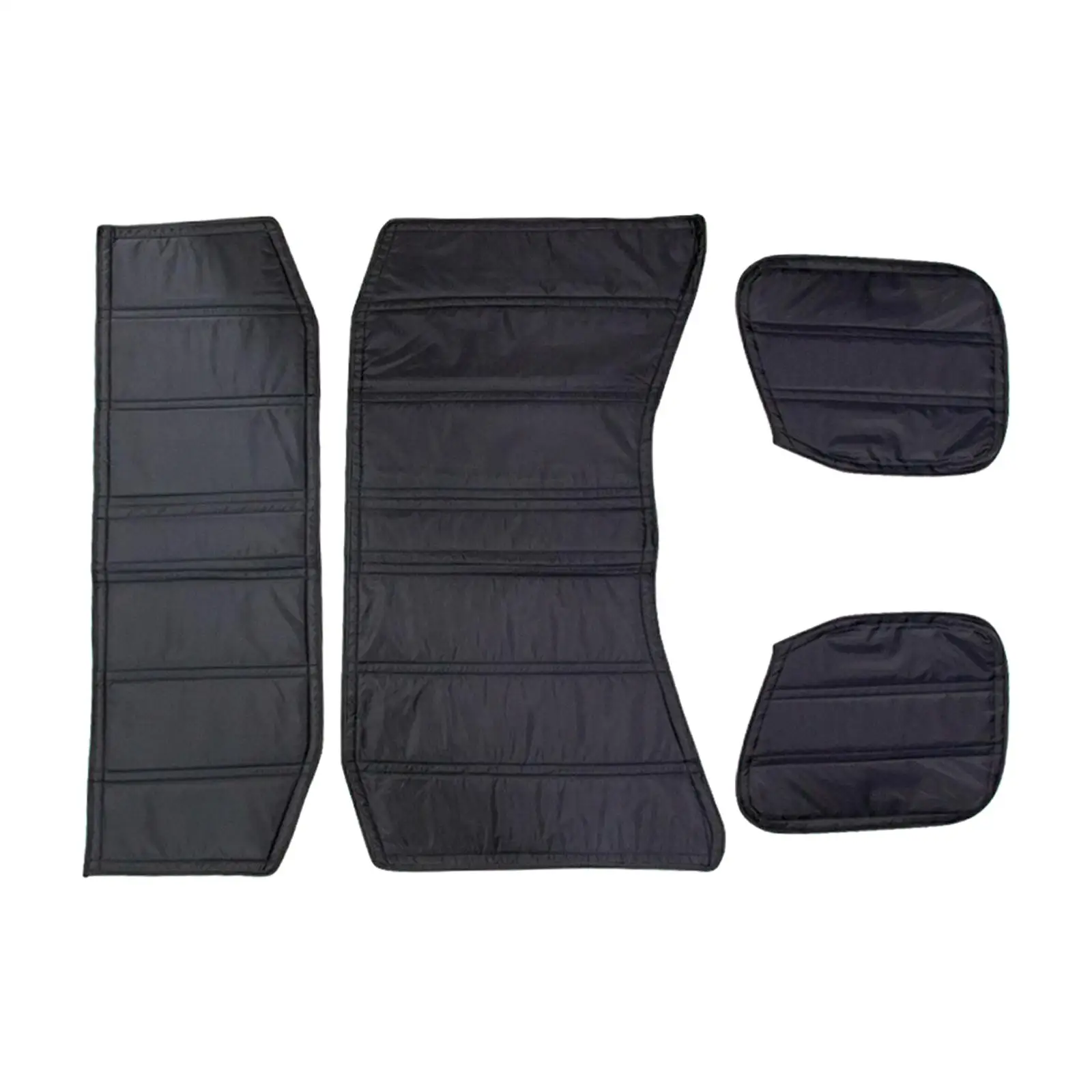 

Car Roof Heat Insulation Cover Set Black Wear Resistant Auto Interior Accessories for Jeep Wrangler JL 2021 2019 2022 2018
