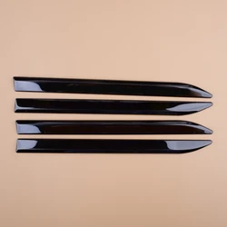 Car Black SUV Body Front Door Side Fender Trim Emblem Sticker Cover Accessories Badge Strip Stripe Decal Decor