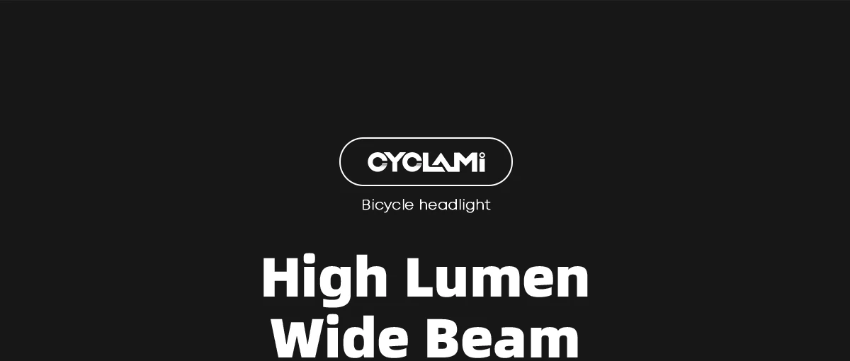 CYCLAMI Bicycle Bike Headlight BR 2000 AI 1200 Lumen High Brightness MTB Road Cycling Safety Aluminum Alloy Front Lamp