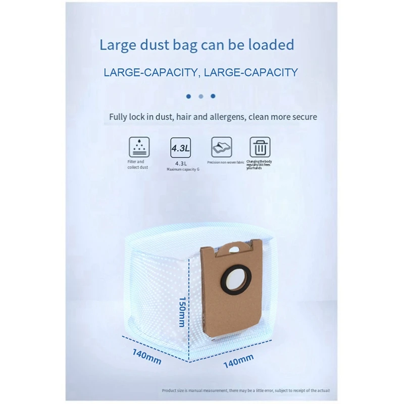 For Proscenic M7 PRO Robot Sweeper Cleaner Accessories Parts Consumables