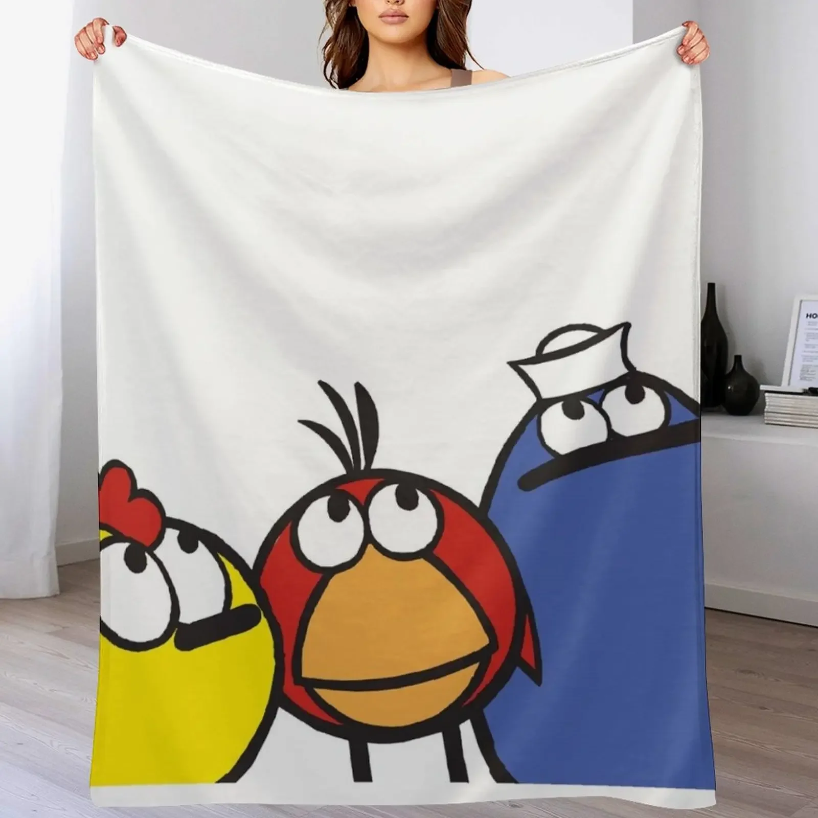 Peep and the Big Wide World Throw Blanket Warm Comfortable Blanket Gift for Parents Friends