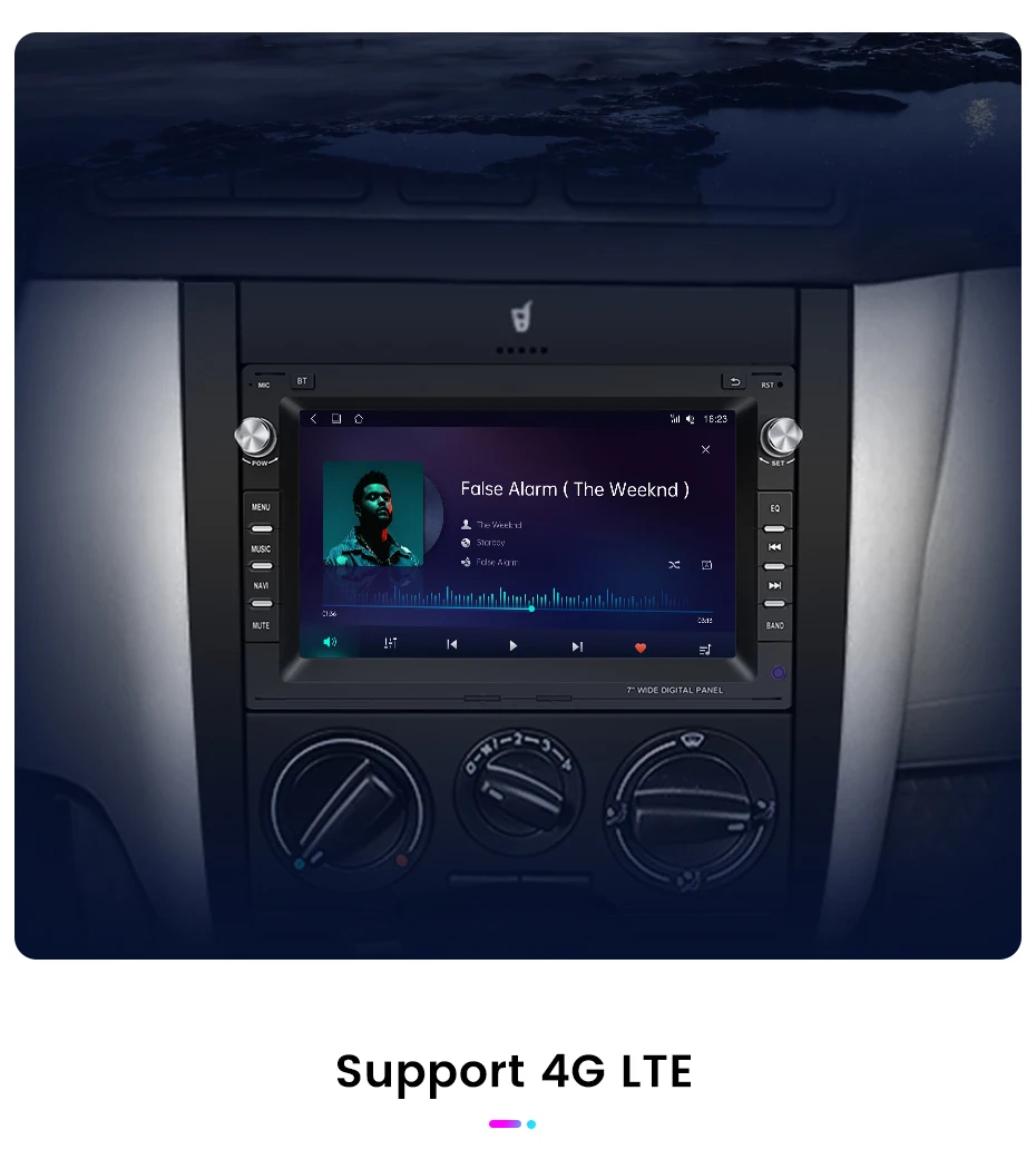 Android Autoradio für VW Passat B5 MK4 MK5 Golf 4 IV Polo Bora Jetta T5 SHARAN Jetta Transport T5 MULTIVAN LUPO Seat ALHAMBRA Cordoban Lego Excellent FM RDS Multimedia