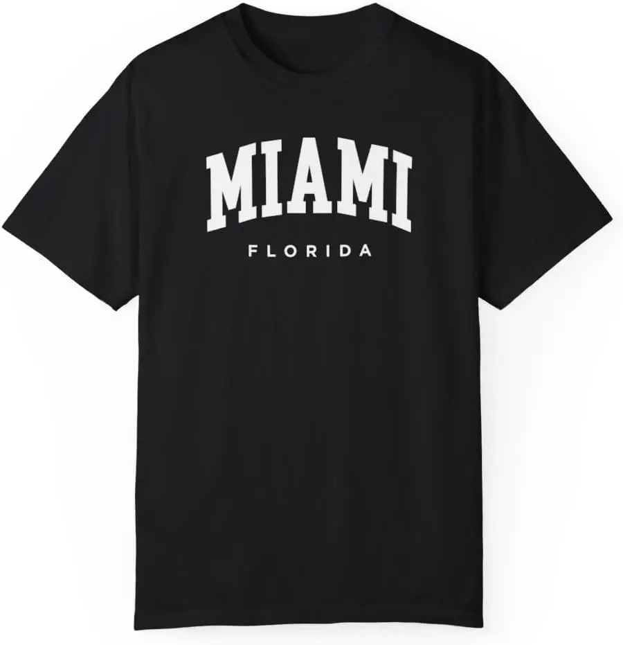 Miami Florida Adult Unisex Comfort Colors Short Sleeve T-Shirt