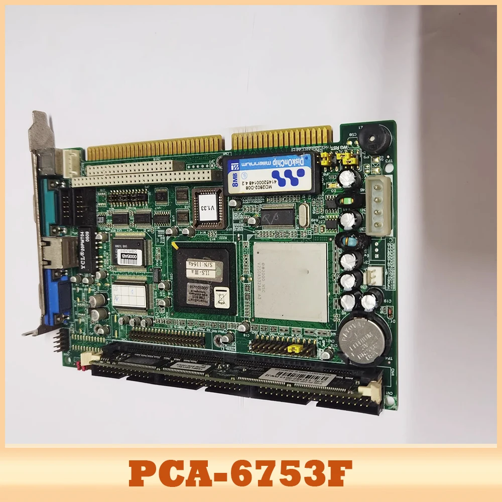 PCA-6753F For Advantech Half-length Card Industrial Control Equipment Machine Motherboard PCA-6753 Rev. A2