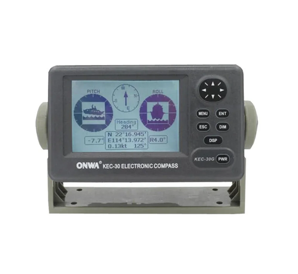 

ONWA KEC-30G(MK2) Electronic Fluxgate compass with GPS / KEC-30G Electronic GPS compass with KA-GC9A Antenna