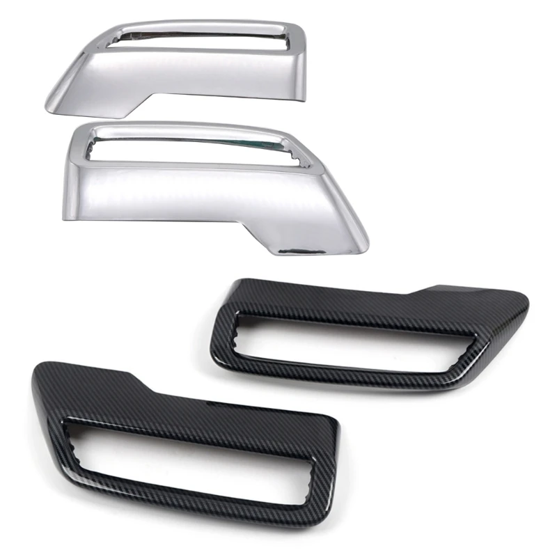 

2Pcs Car Accessories Exhaust Pipe Tail Cover Rear Exhaust Muffler End Pipe Cover Trim for Peugeot 3008 4008-5008 Allure