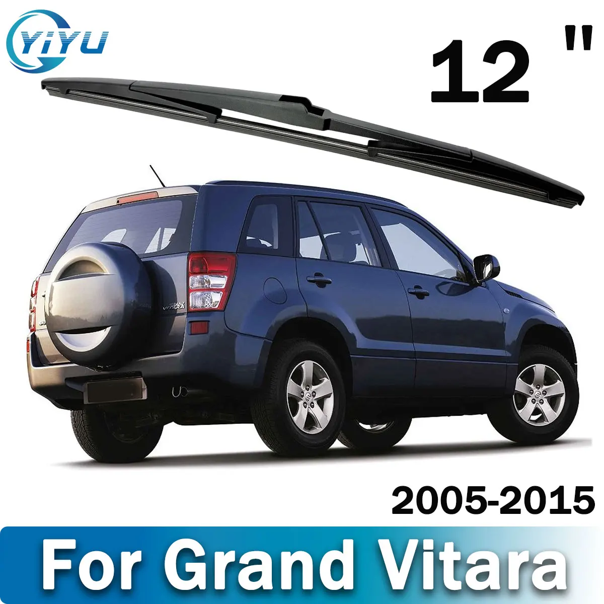12" Rear Wiper Blade For Suzuki Grand Vitara II MK2 2005-2015 Windscreen Window Brushes Accessories