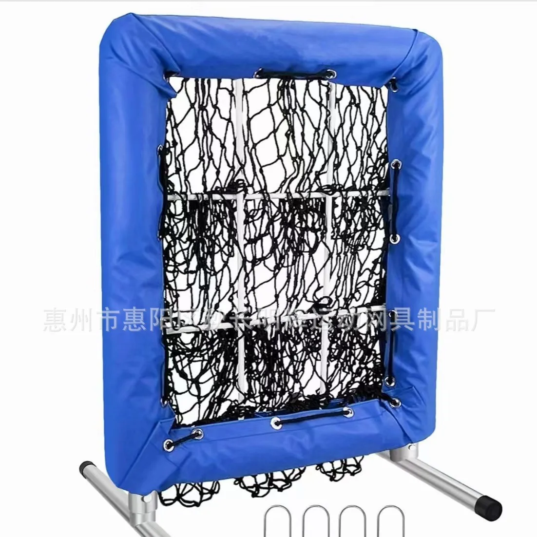 Outdoor  outdoor baseball practice net Jiugongge nine holes throwing net softball sandbag handball net adjustable