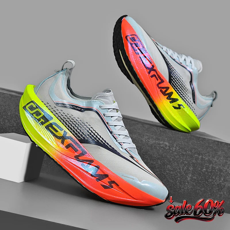 

2026 Air Cushion Jogging Shoes Running Shoes Carbon Board Marathon Men Sports Breathable Lightweight Women's Nonskid Sneakers