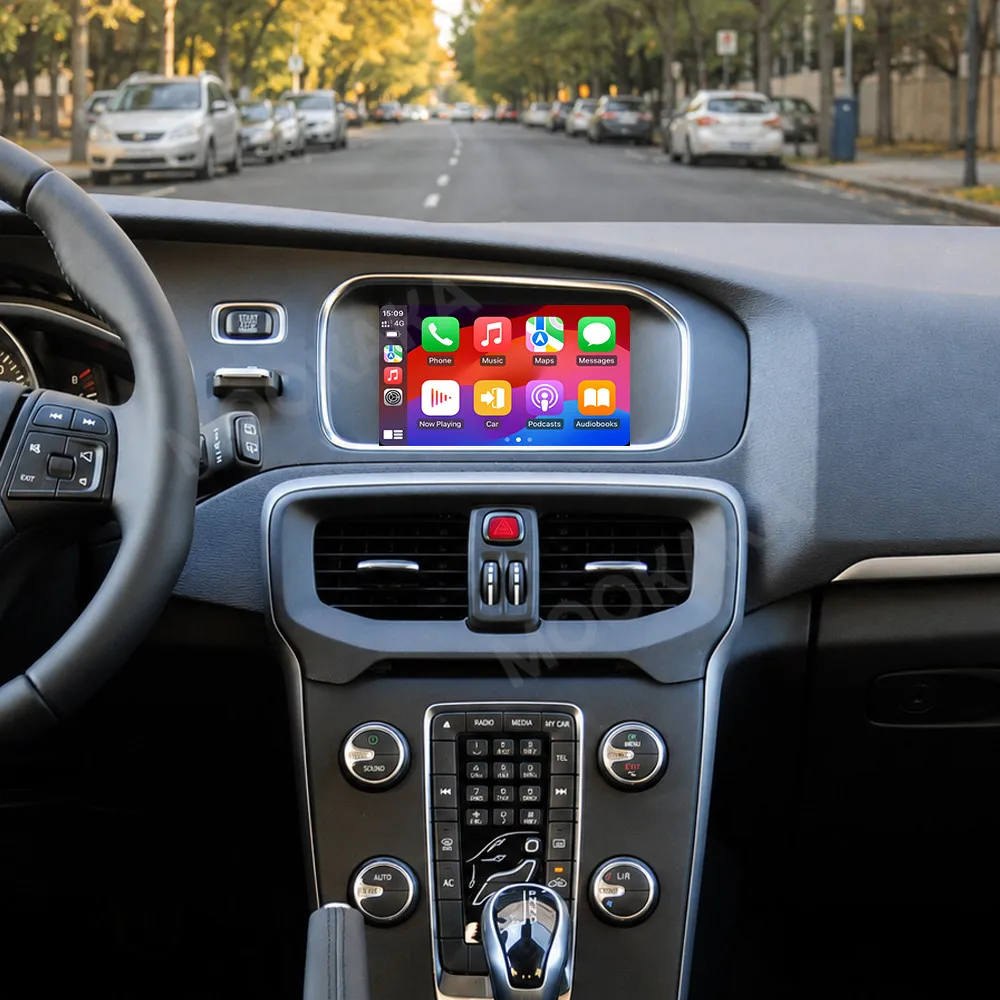 7 Inch Android 14 For Volvo V40 2013‑2019 Car Stereo Radio Multimedia Player GPS Navigation Wireless CarPlay DSP Head Unit 4G HD