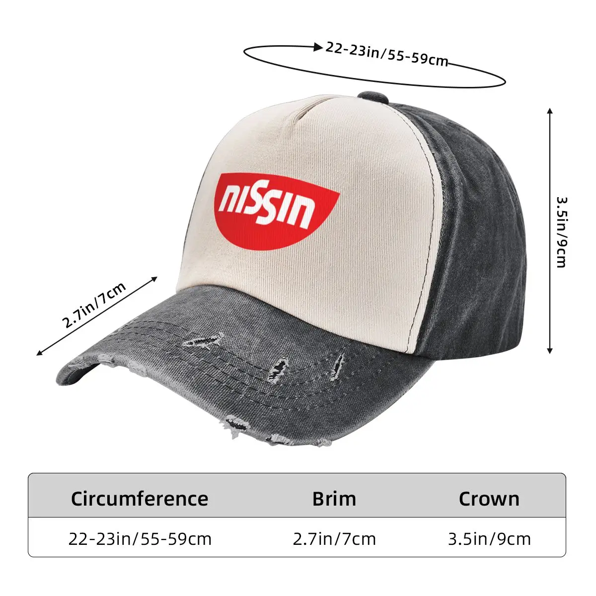 Nissin Instant Cup Noodles Baseball Cap Designer Hat Hat Man Luxury Fluffy Hat Women's Hats 2024 Men's