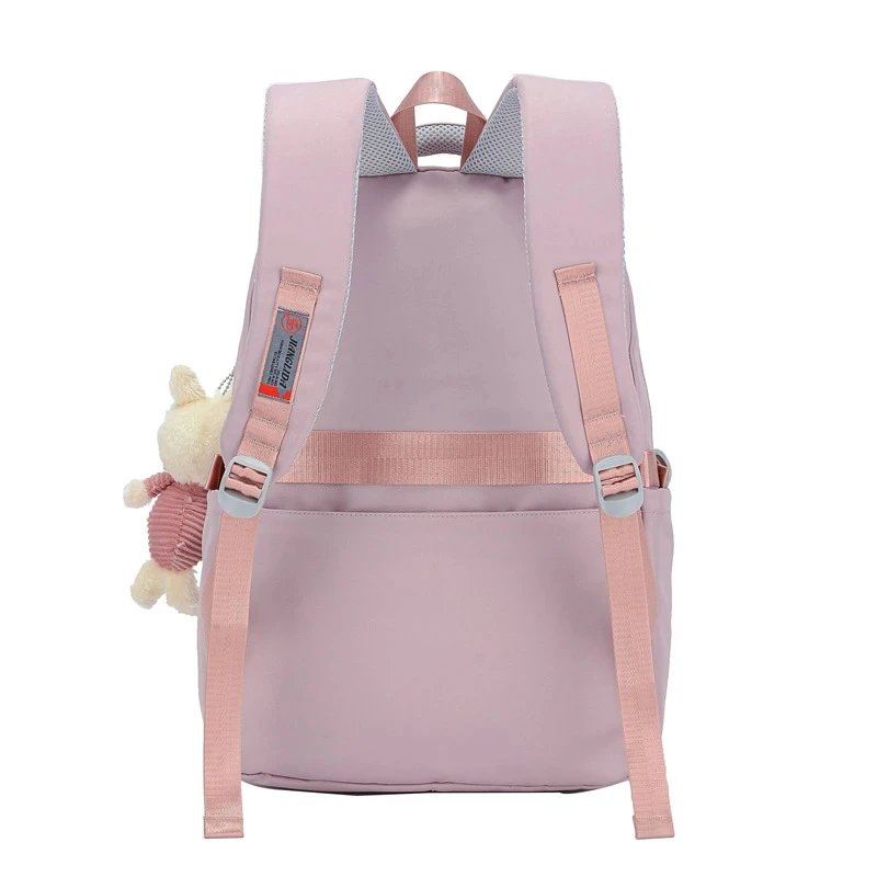 Teenager Rucksack Schultasche Rucksack für Mädchen Kinder Kind weiblich Frauen Klasse Schultasche Rucksack primär hoch rosa Buch Kinder