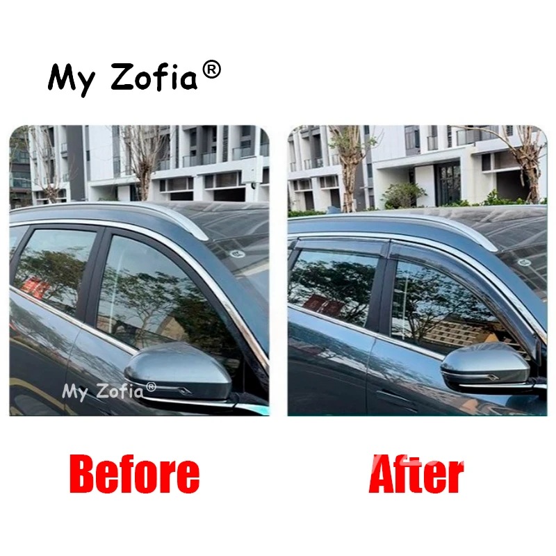 لشيري تيجو 8 برو 2025 2026 نافذة السيارة قناع المطر الشمس الحرس غطاء منحرف الطقس المطر الحرس ظلال اكسسوارات