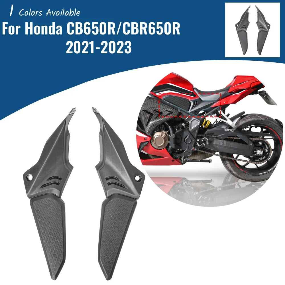 

For Honda CB CBR 650R 2021 2022 2023 Motorcycle Unpainted Accessories CB650R CBR650R Side Panel Frame Guard Protector Cover