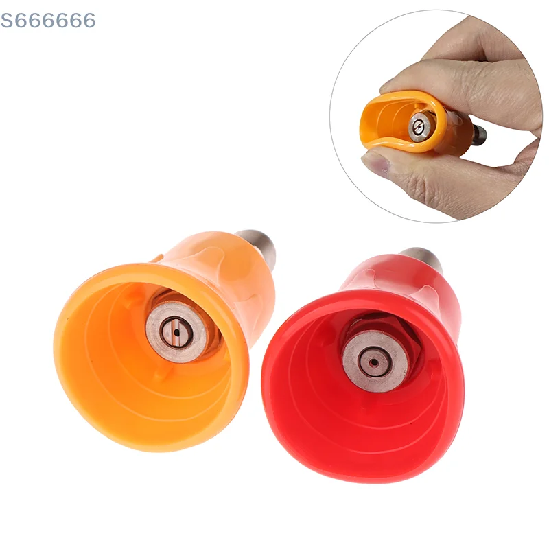 

1 Piece Car Washing Unit Stainless Steel High Pressure Nozzle Water Spray Gun Soft Rubber Sheath Sector Nozzle