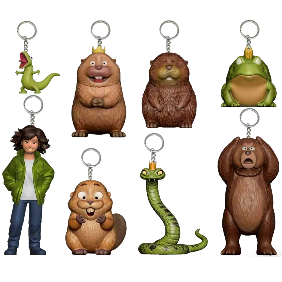 Anime Hoppers Blind Box: Divertente Scatola a Sorpresa Smontabile, Statuetta Mabel King George, Modellino da Collezione, Decorazione da Scrivania, Regali