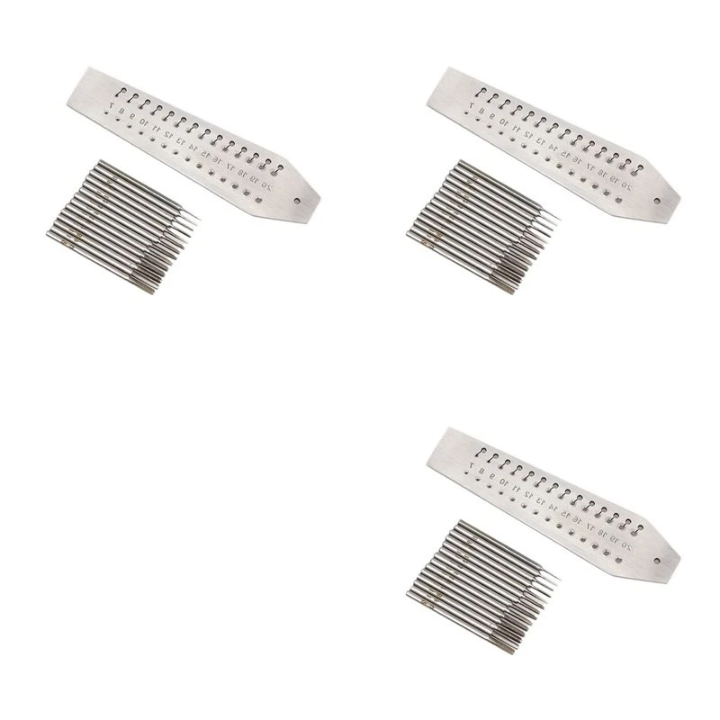 CYCLI-3X Watch Tap & Die Set,14 Taps Screwplate 0.7Mm 2Mm ,Micro-Screw Thread Cutting Tools