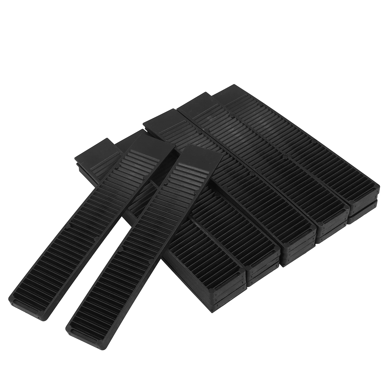 

20pcs Furniture Leveling Shims Plastic Stabilizers for Uneven Floors Wobbly Tables Chairs Cabinets Shelves Kitchen Equipment