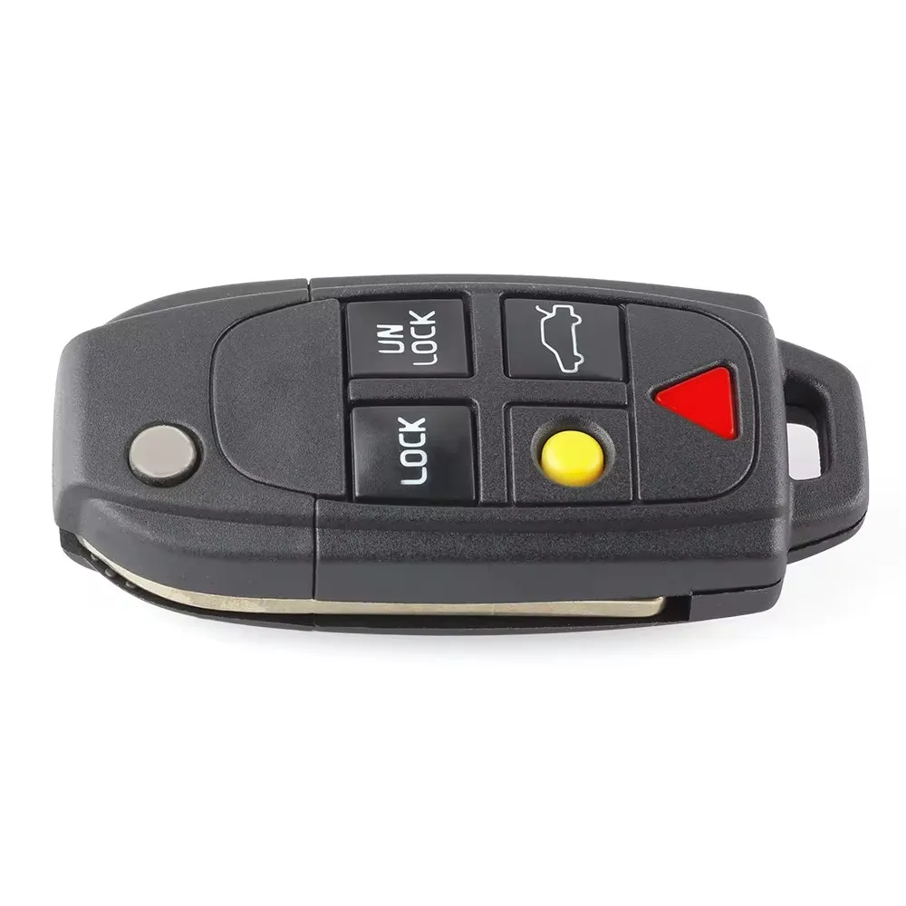 DIYKEY LQNP2T-APU Do VOLVO S60 S80 V70 XC70 XC90 2004 2005 2006 2007 - 2015 315MHz ID48 Chip 5 Przycisków Pilot Inteligentny Kluczyk Zdalny