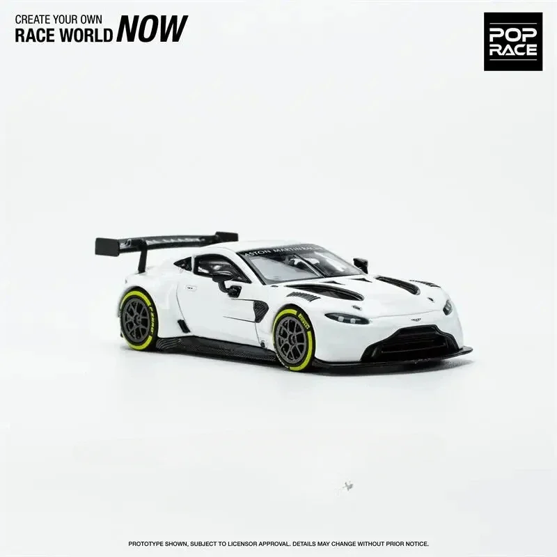 

Pop Race 1:64 GT3 WHITE Diecast Model Car