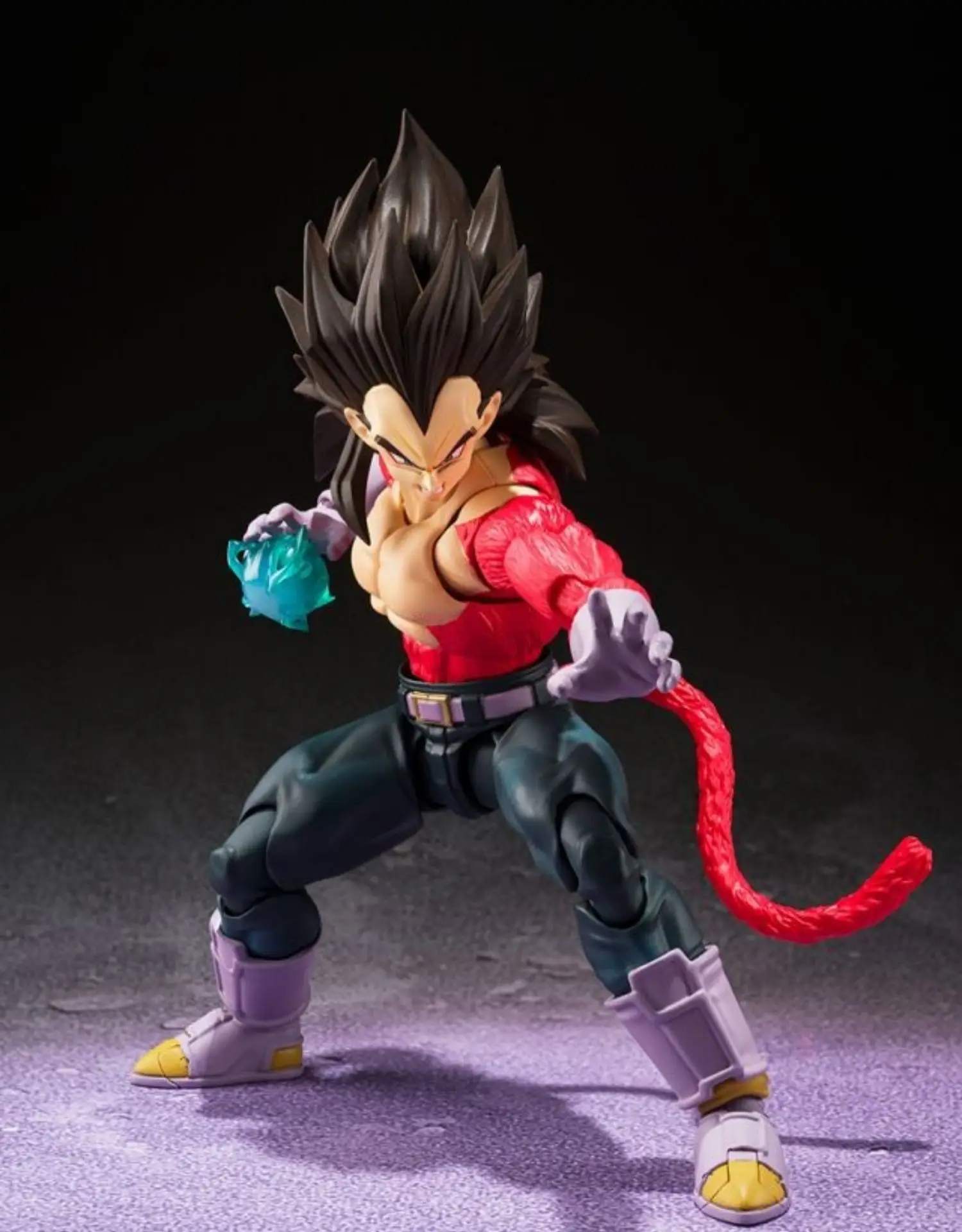 Bandai original shfiguarts vegeta ssj4 super saiyan 4 action figur dragon ball gt sammlung modelle cooles spielzeug weihnachts geschenke