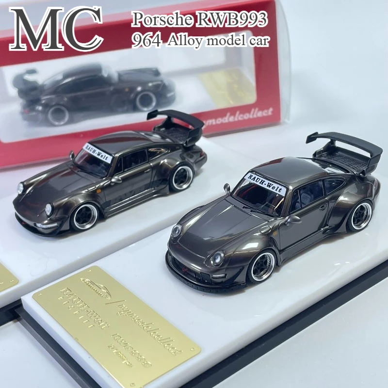 

MC 1:64 Alloy RWB993 964 High-end Limited Edition Car Model Adult Collection Decorative Piece Boys' Children Gift