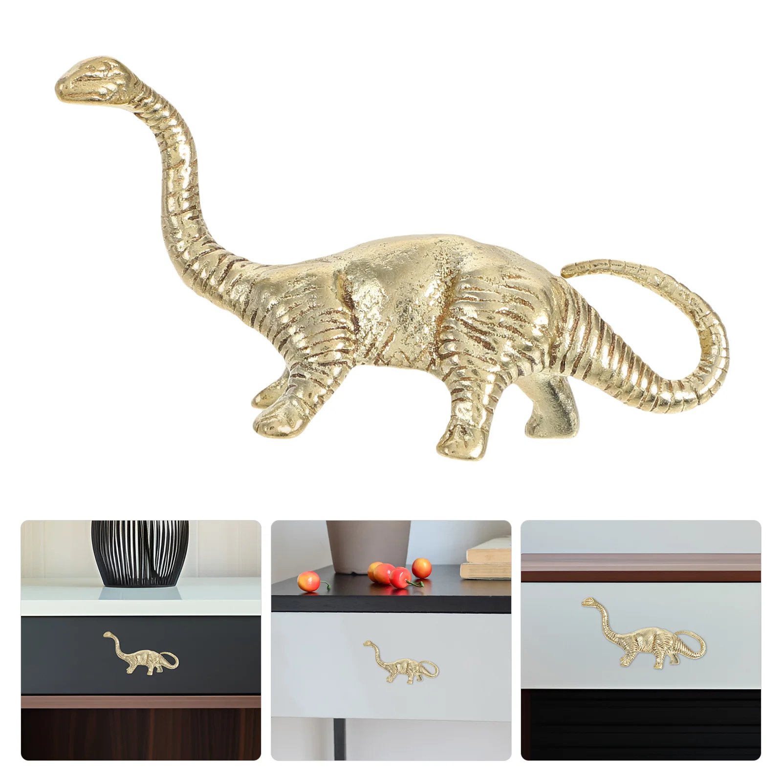 

Furniture Knob Dinosaur Handle Cabinet Drawer Kitchen Hardware Dresser Pull Wardrobe Door Pull Stainless Steel T Bar Straight