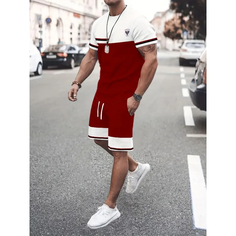 

The New 3D Printed Casual Sportswear for Men in Summer 2025 Is Made of Polyester Fiber, Providing Comfort and Breathability