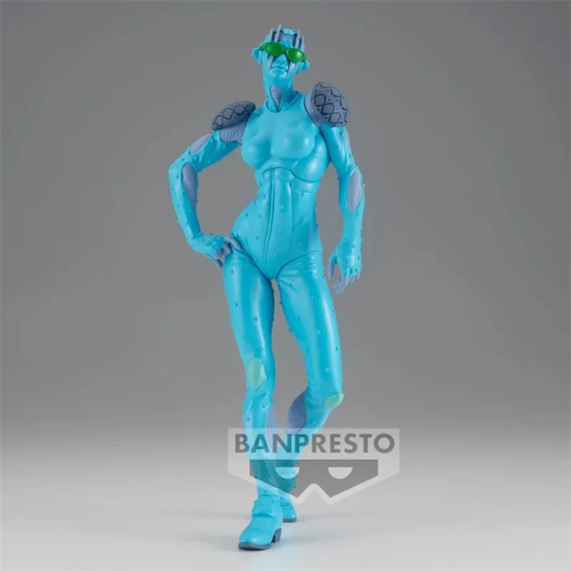 Original Genuine Bandai Banpresto JoJo's Bizarre Adventure Grandista 25cm Stone Freedom Action Figure Collection Model Toys