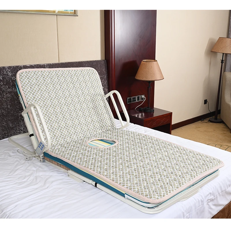 Elderly Care Mattress Built-In Commode Slot Nursing Bed Assist Comfortable Pad Multi-Functional Senior Cushion