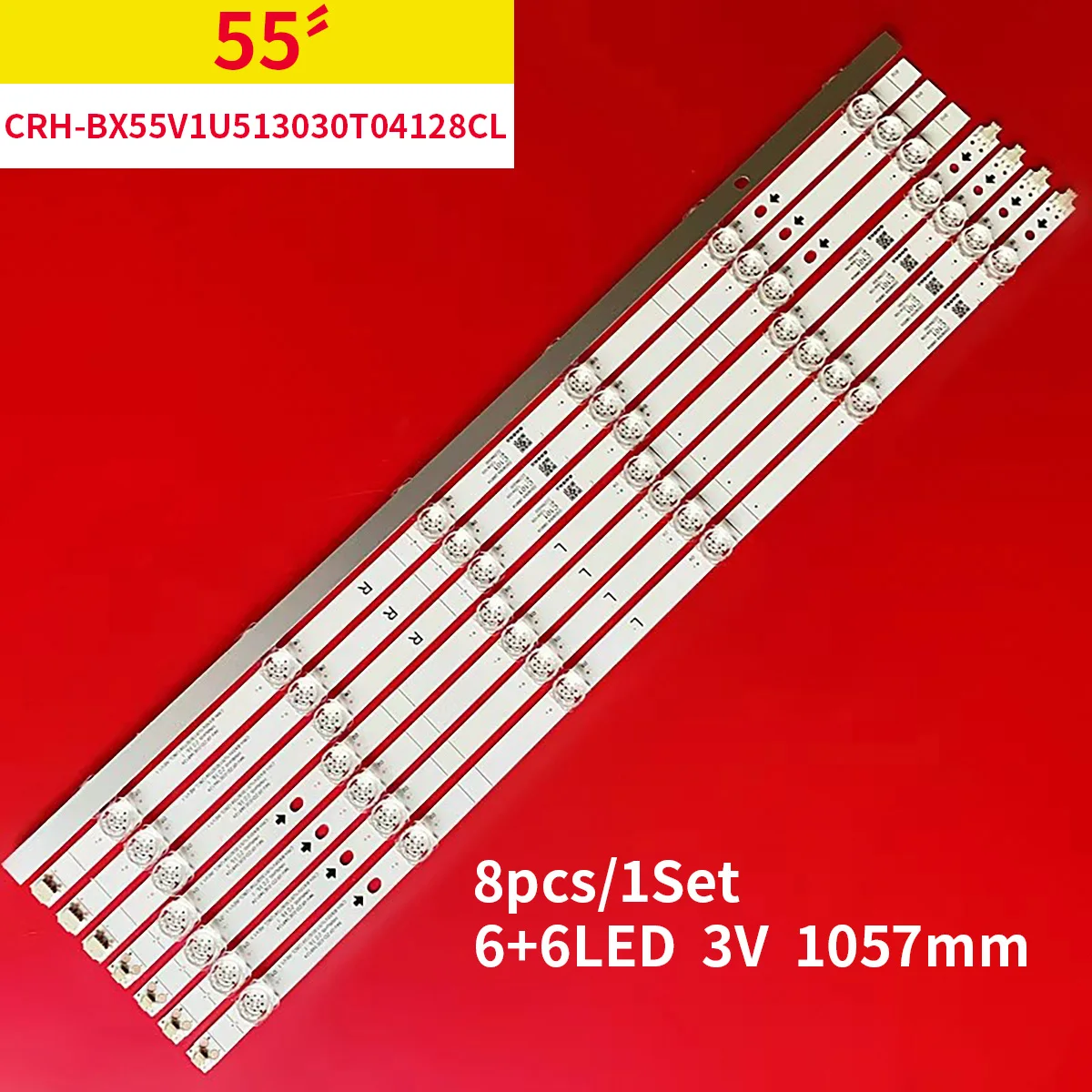 

LED Backlight strip for H55B7100 H55B7300 H55BE7000 H55B7100UK H55B7300UK HD550V1U51-T0L4 T0L2B1 CRH-BX55V1U513030T04128CL-REV1