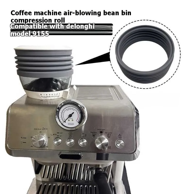 acessorio-ckfam-para-delonghi-9155-bico-de-silicone-cinza-para-maquina-de-cafe-peca-de-substituicao