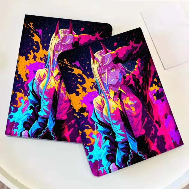 

Чехол для планшета с аниме «Человек-бензопила» для OPPO Pad 2 3 4 11 SE X Air 2 Neo Pro 12,1 10,36 11 11,4 13,2 дюйма