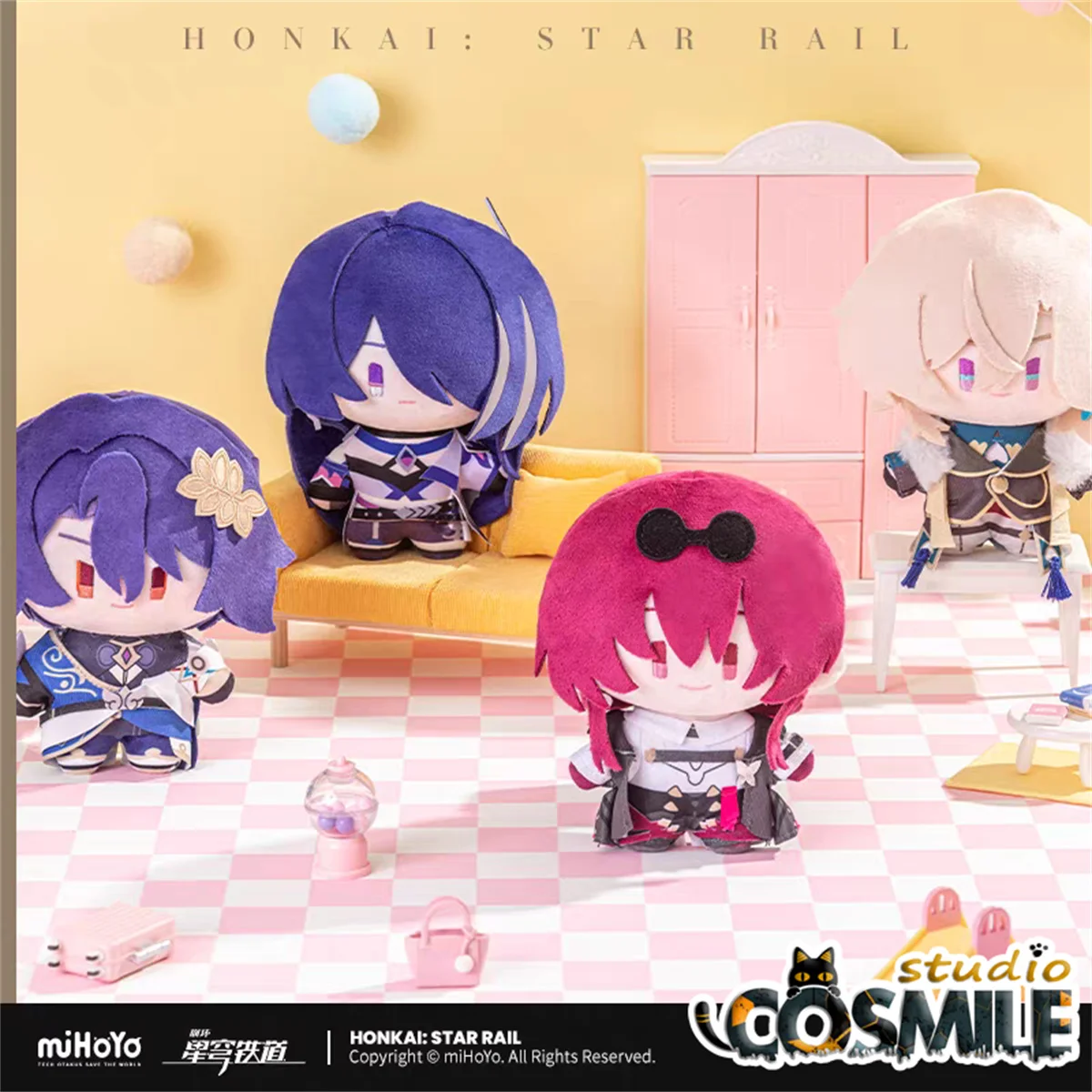 

Honkai: Star Rail Dan Heng Imbibitor Lunae Blade Jing Yuan Jingliu 7 марта Кафка Авантюрин Соотношение верitas Плюшевая игрушка-кукла 15 см
