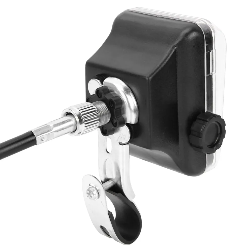 Square Bike Odometer Black Easy Installation Bike Speedometer No Battery Required for 26, 27.5, 28, 29 Inch Bike