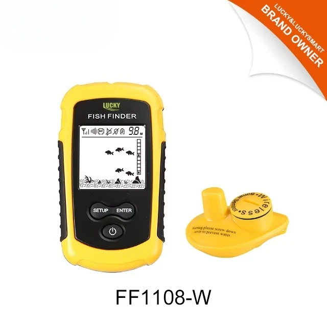 FF1108-W This Year New Version Announced Sea Fishing Lake Multi-language Fishfinder Gps for Boat