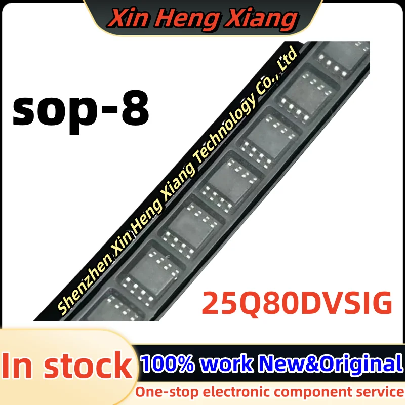 (10pcs)25Q80DVSIG 25Q80DV 25Q80 25Q80DVSSIG W25Q80DVSIG W25Q80DVSSIG sop-8 Chipset