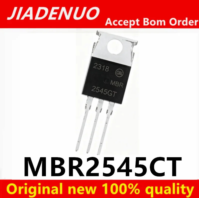 10/PCS New Original  2545CT  MBR2545CT TO-220 Schottky diode 30A 45V In Stock
